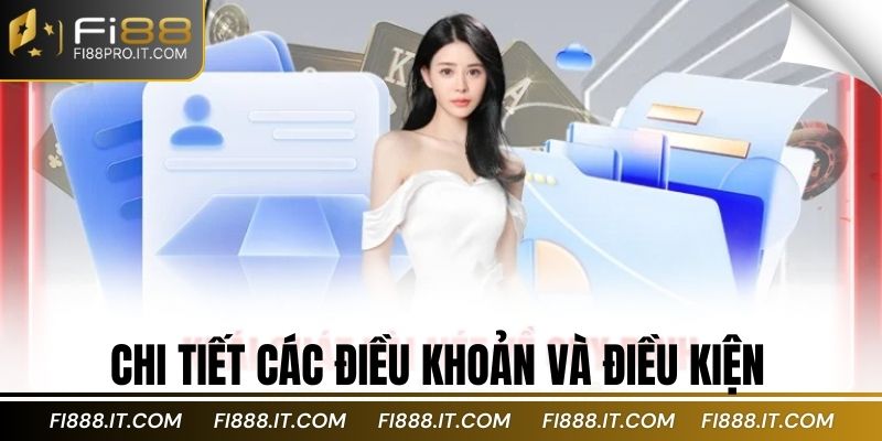 Chi tiết các điều khoản và điều kiện