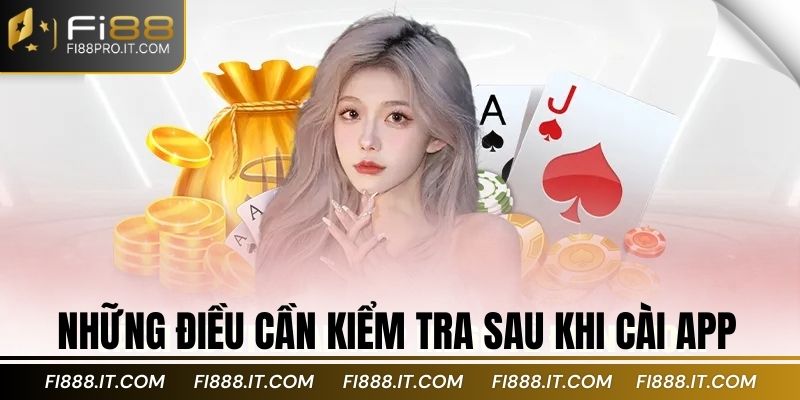 Những điều cần kiểm tra sau khi cài app